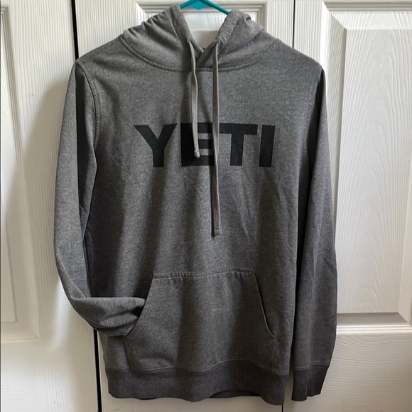 Yeti Tops - YETI Gray Hoodie Sweatshirt XS